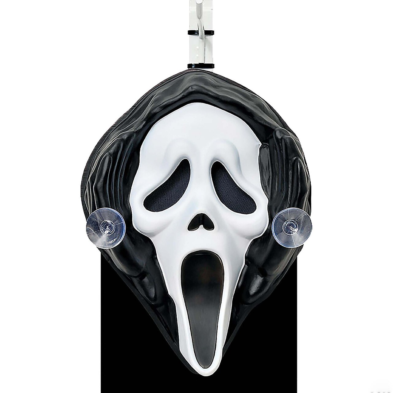 Scream Ghost Face Light Up Halloween Window Peeper Decoration Prop